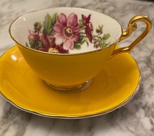 bone Windsor China yellow with