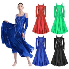 UK Ladies Shiny Ballroom Dance