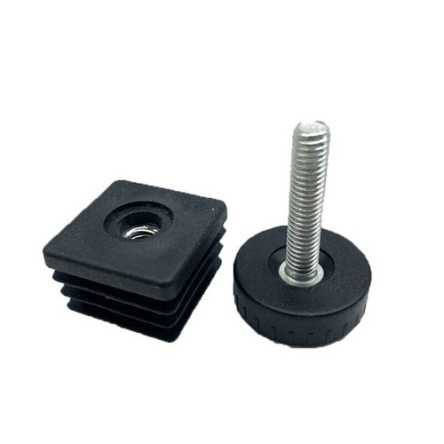 Square tube inserts end - tube,