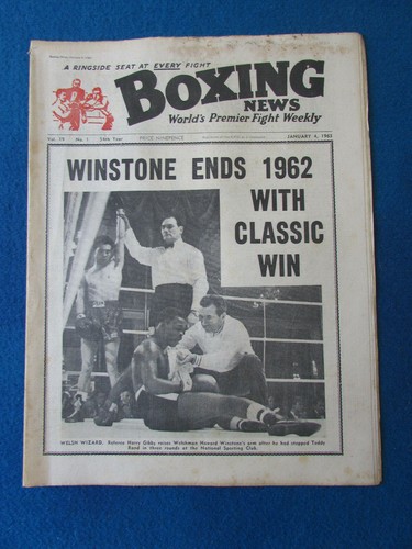 Boxing news magazine 1 63 - magazine,