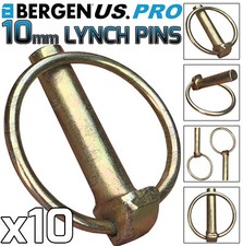 Lynch Pins 10X 10mm linchpin