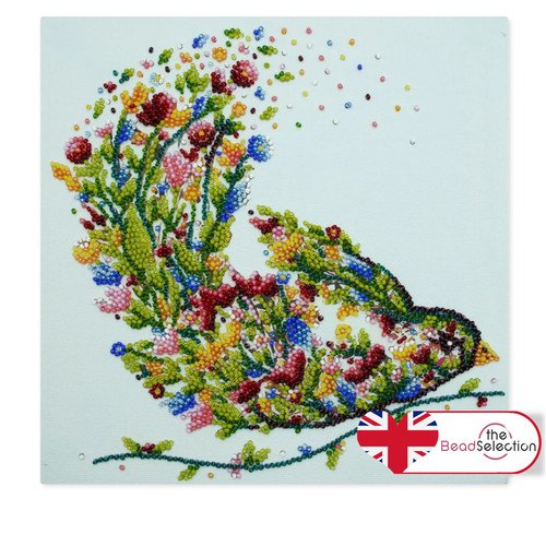 Singing bird abris art - abris, bead