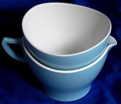 Vintage melamine sugar basin - melamine,