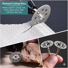 2pc 22mm vented - 22mm, diamond