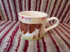 Laura Ashley Home Coffee Mug Mr & Mrs Cow Bunting Bull Heifer Country Show Cup