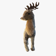 50cm Deer Figurine Brown