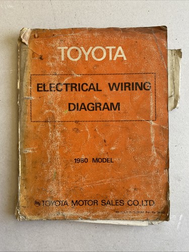 1980 toyota electrical wiring - toyota,