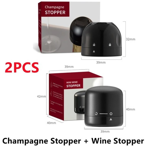 Vacuum red wine - red, cap