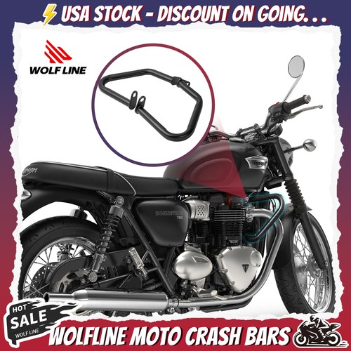 Wolfline crash bar for triumph - wolfline,