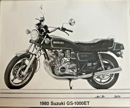 1980 suzuki 1000et factory - gs-1000et,