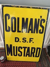 Enamel Advertising Sign