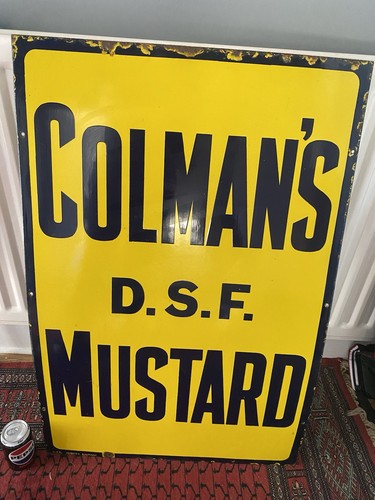Enamel advertising sign - advertising,