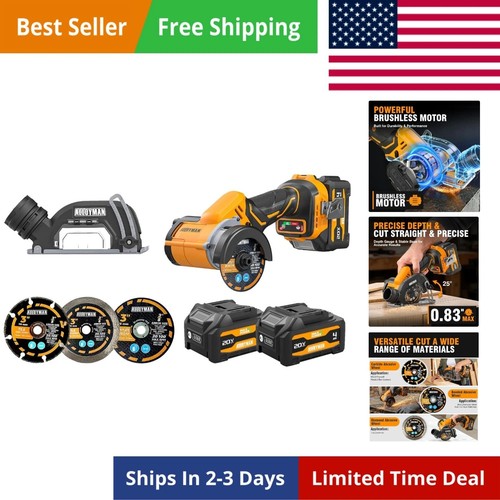 20v cordless mini circular - 20v,