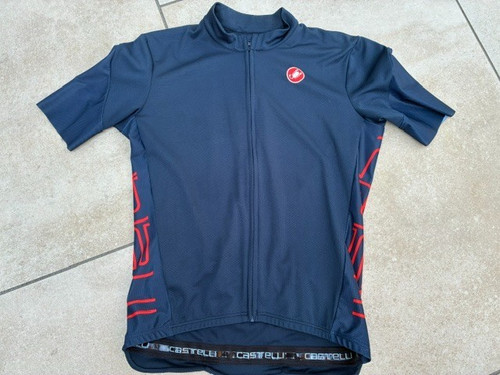 Castelli blue jersey 2xl mens - blue,