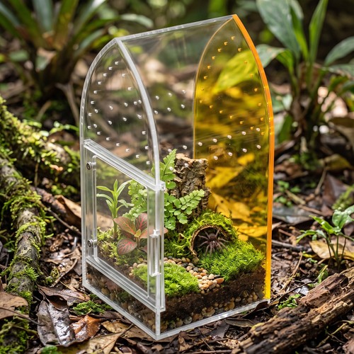 Jumping spider enclosure - jumping,
