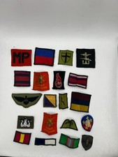 Various Military Cloth Badges