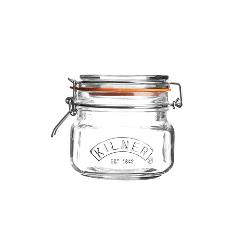 Kilner square clip top - square, for
