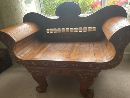 Antique handcrafted wooden - handcrafted,