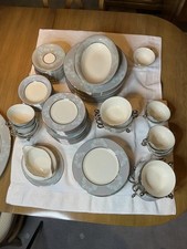 Castleton China Lace Gray Pink