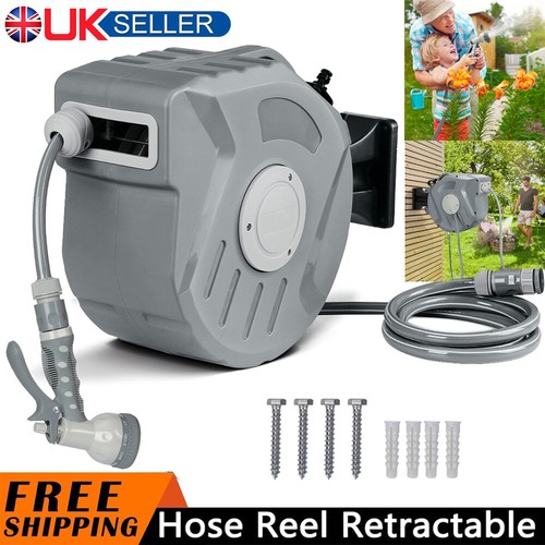 Garden hose reel portable 20m - hose,