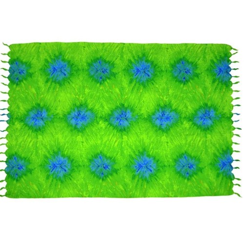 Tie dye canga beach towel - dye,