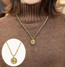 1986 Gold Coin Pendant Ladies