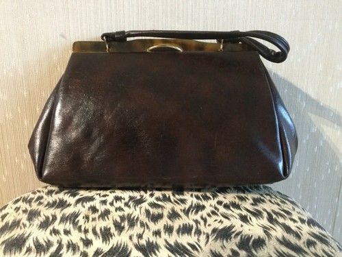 Original vintage dark - , brown