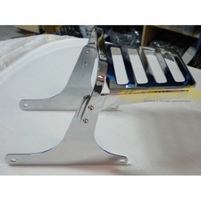 Chrome Steel Luggage Rack For