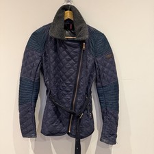 Superdry Limited Navy Quilted