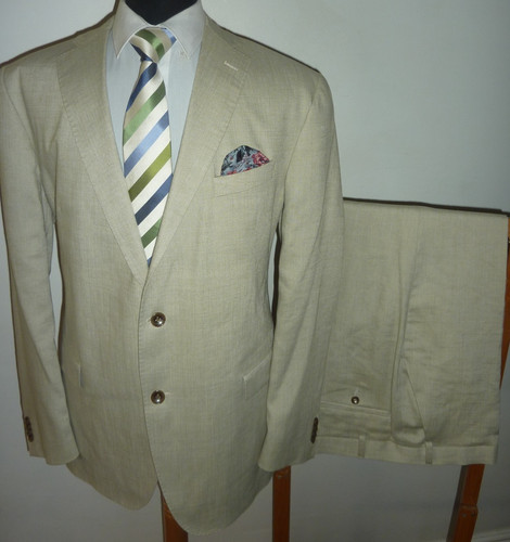 Marks spencer linen mix suit - linen,