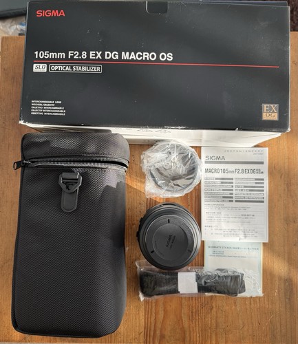 Sigma 105mm dg macro - ex,