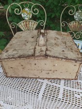 Vintage Metal Shoe Shine Box Circa 1940's - 50's