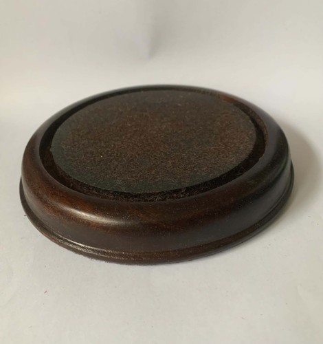 Vintage mahogany wooden base