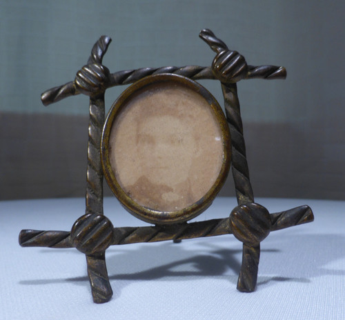 Antique easel photo - antique,