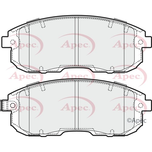 Brake pads set - pads,