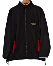 Guinness Genuine Full Zip Fleece Jacket Size XL 24 " PTP Black