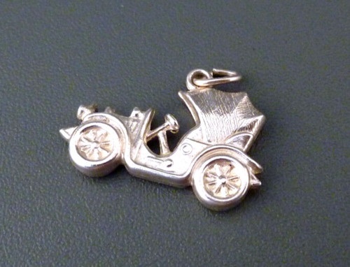 Vintage car pendant 835 silver - 835,