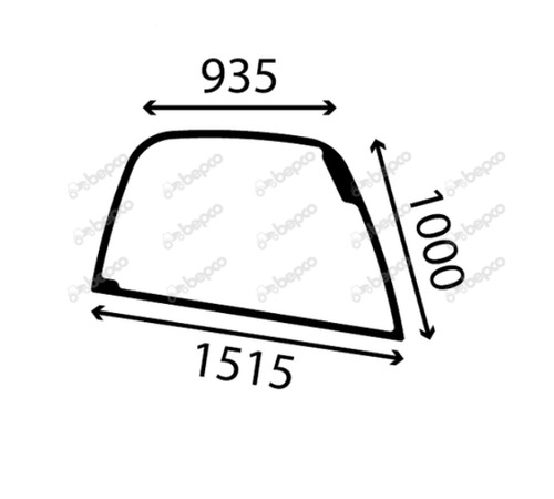 For jcb teletruk side - for,, window