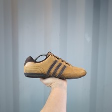 *RARE* UK 8 - adidas Morka Brown Mens Vintage 00s Y2K Retro Trainers G15753