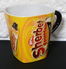 Barratt Sherbet Fountain Yellow Large Tea / Coffee Mug. Retro Sweets Design