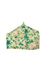Green Patterned Off-Shoulder