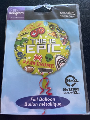 Foil balloon angram - 17",