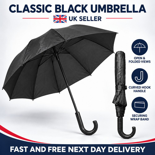 Curved handle umbrella - curved,