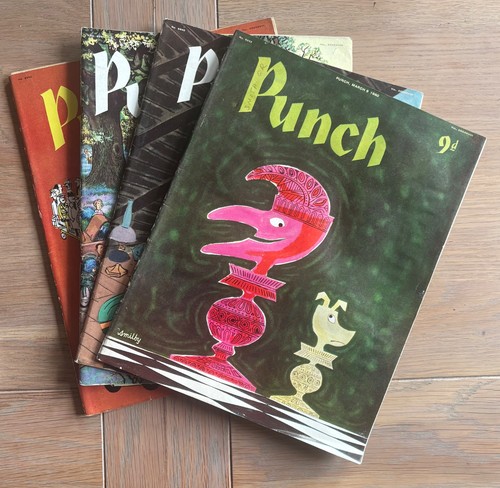 1960 1961 back issues punch - 1960,