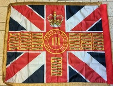 The Mercian Regiment 3rd Battalion Queen's Colours flag.