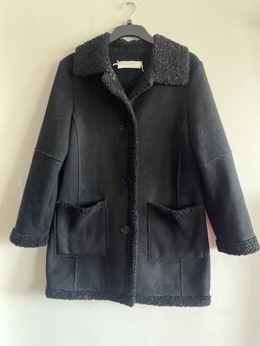 Zara women outerwear black - zara,