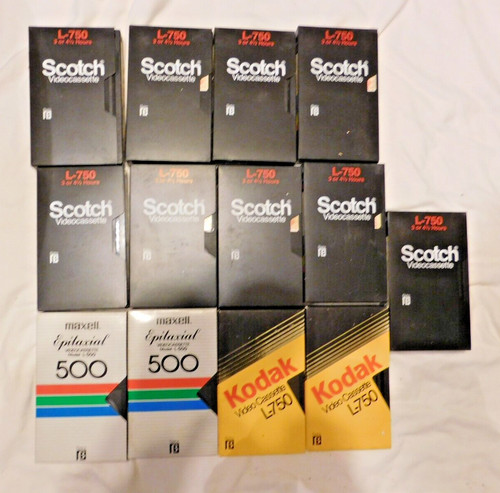 Beta video tapes scotch - video,