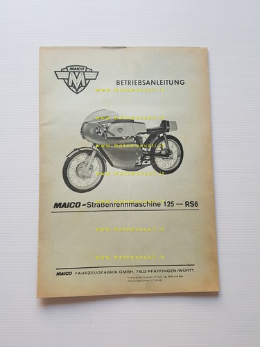 1972 maico 125 - road, racing