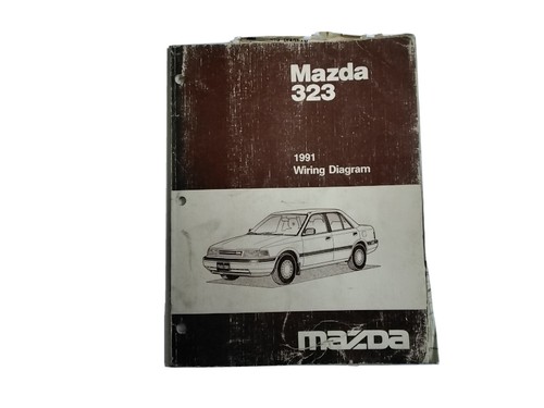 1991 mazda 323 - 323, diagram