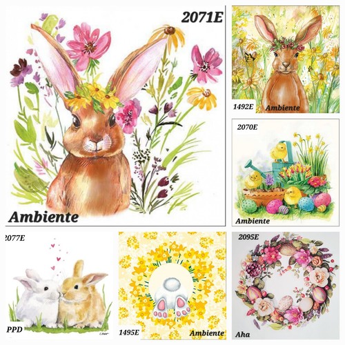Easter mixed paper - 6,